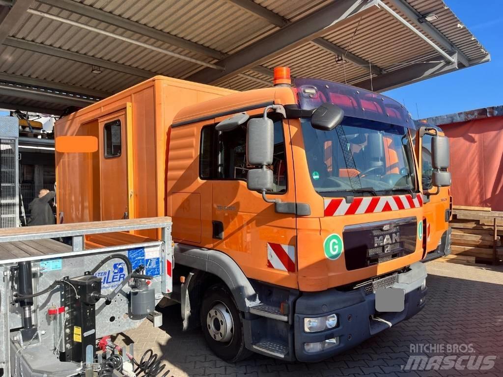 MAN TGL 8.220 Sunkvežimiai su dengtu kėbulu