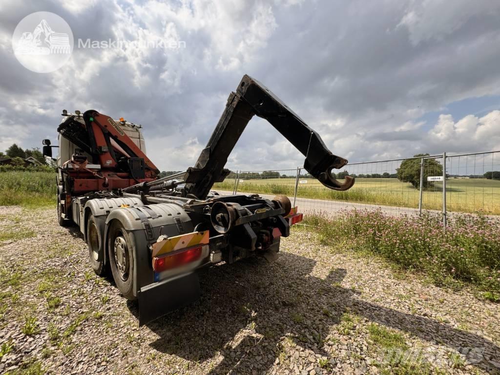 Scania R 420 LB Automobiliniai kranai