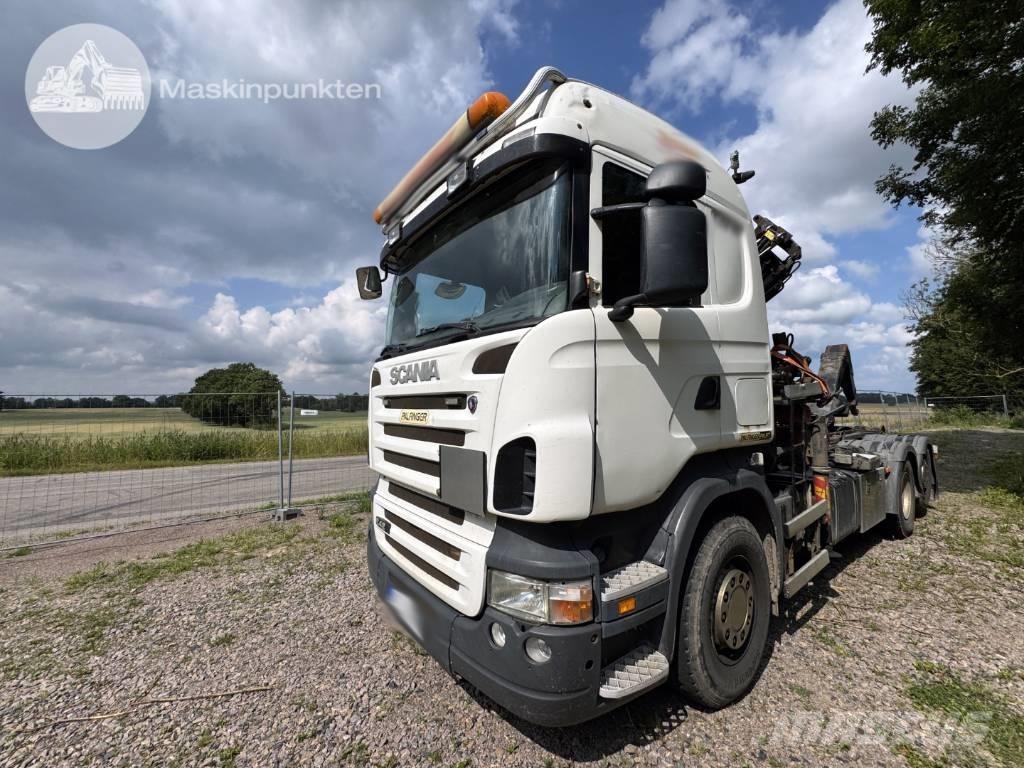 Scania R 420 LB Automobiliniai kranai