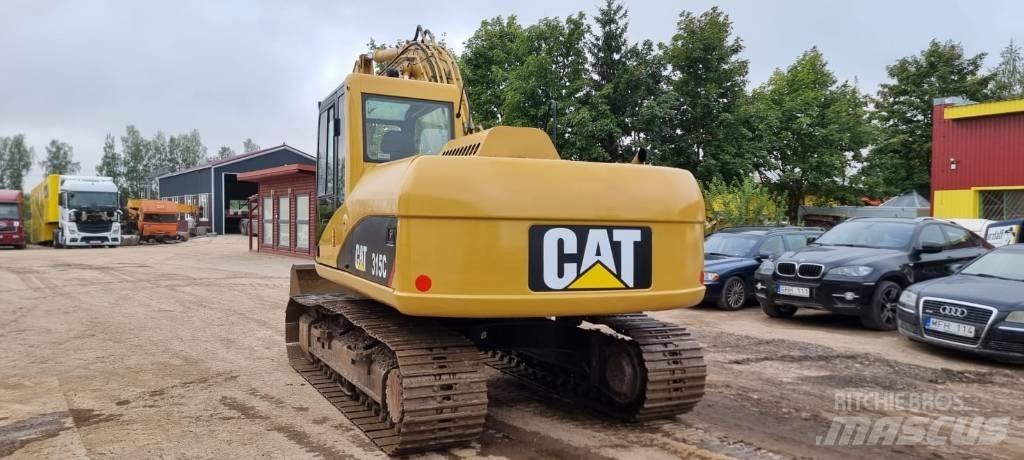 CAT 315 C Vikšriniai ekskavatoriai