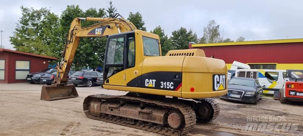 CAT 315 C Vikšriniai ekskavatoriai
