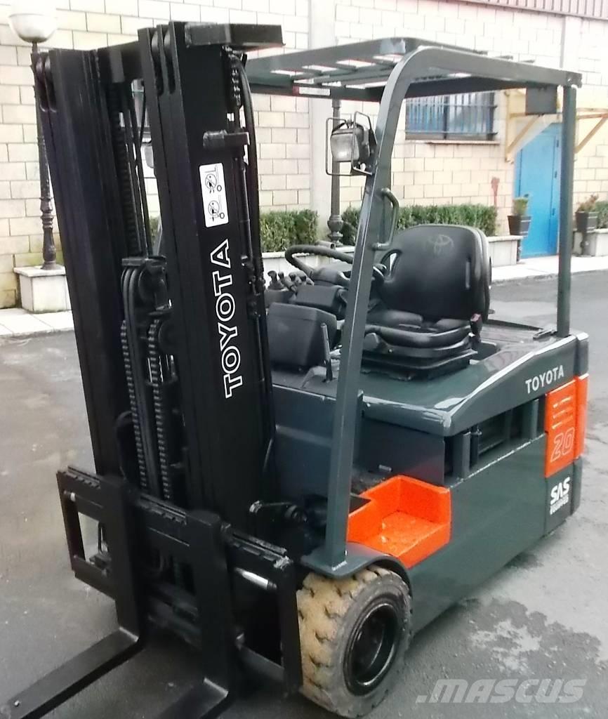 Toyota 7 FBEF 20 Elektriniai šakiniai krautuvai