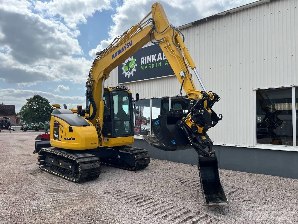Komatsu PC78US-11E0 Vidutinės galios ekskavatoriai 7-12 t