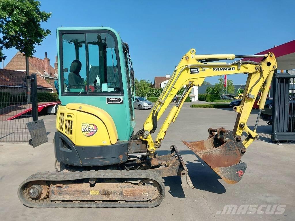 Yanmar Vio 25-4 Mini ekskavatoriai < 7 t