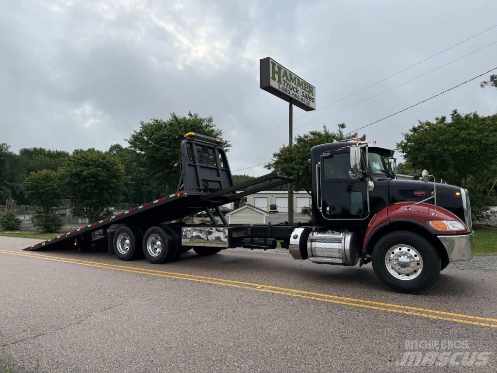 Peterbilt 348 Pagalbos kelyje automobiliai