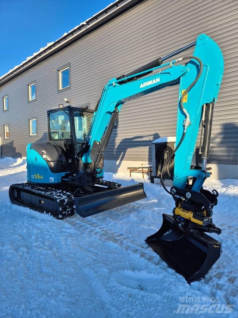 Airman AX55U-7 Mini ekskavatoriai < 7 t