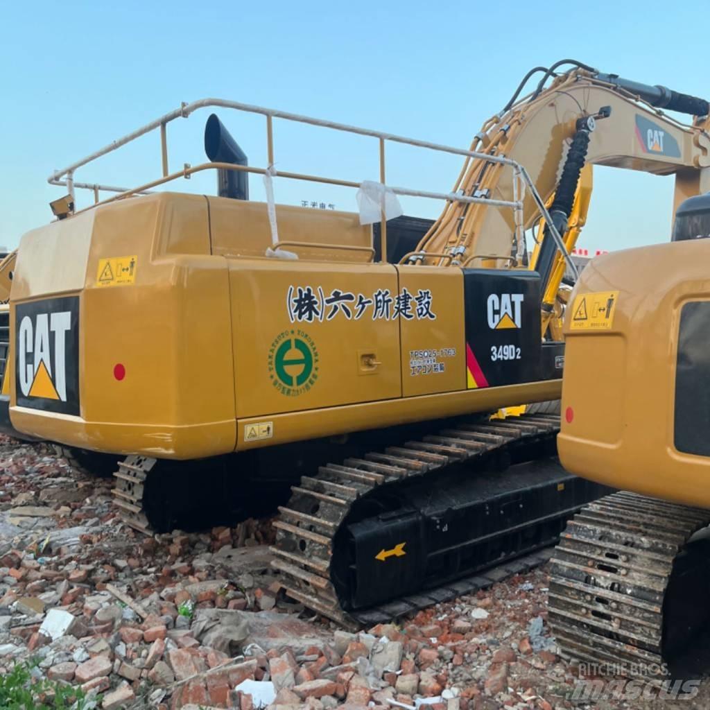 CAT 349 D Vikšriniai ekskavatoriai