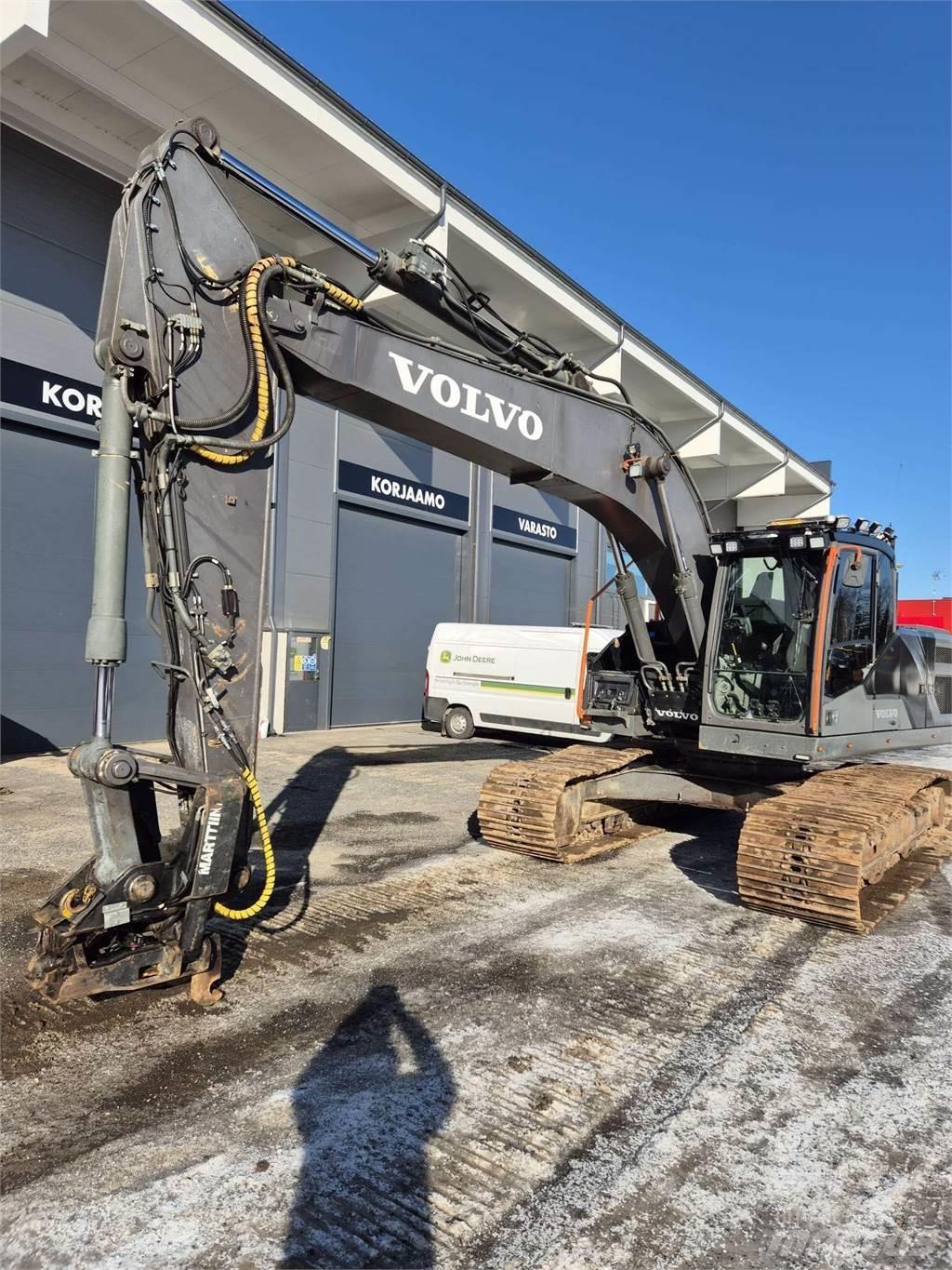 Volvo EC220EL Vikšriniai ekskavatoriai