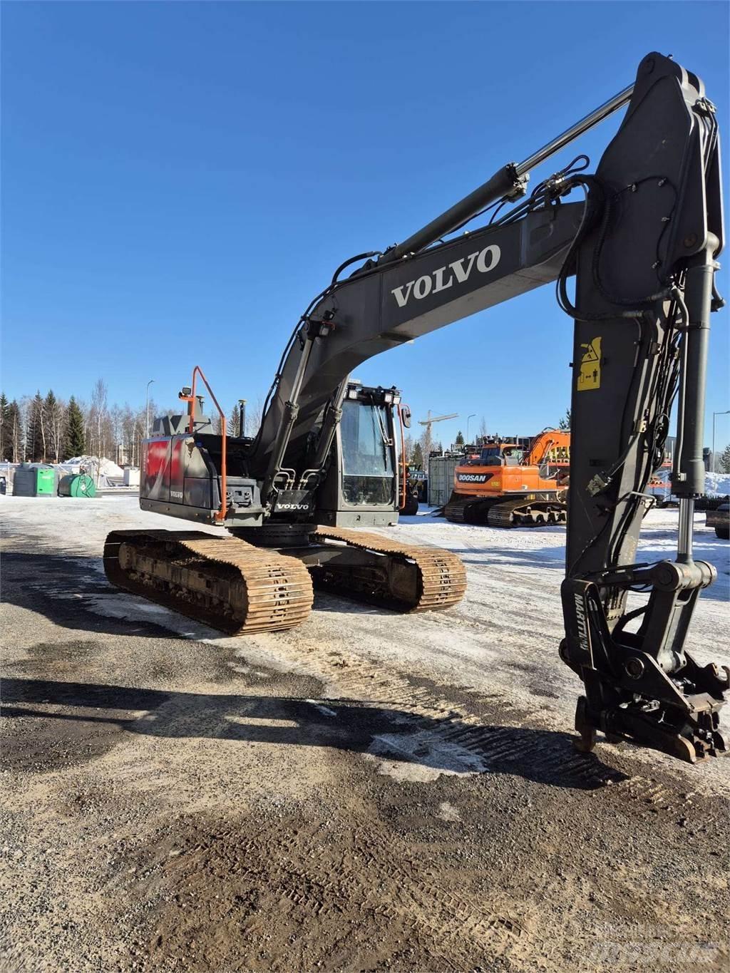 Volvo EC220EL Vikšriniai ekskavatoriai