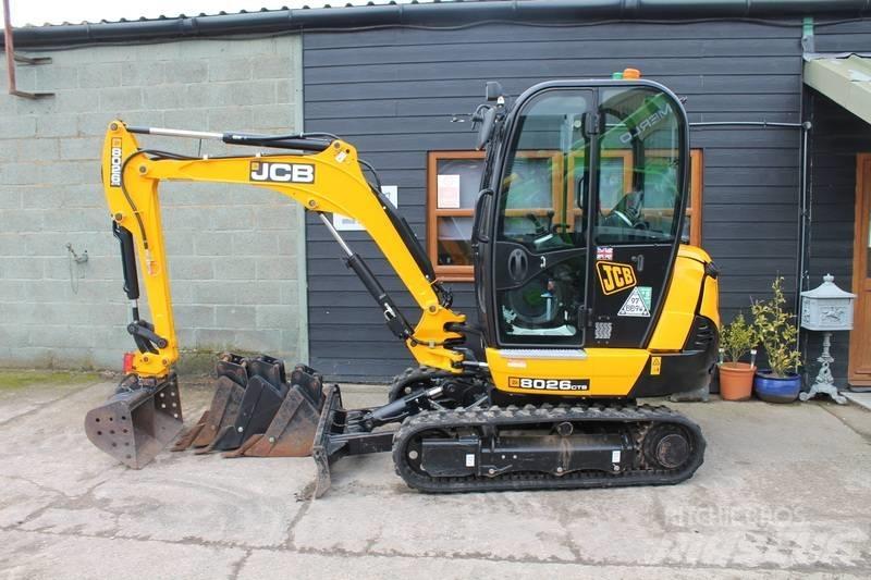 JCB 8026 CTS Mini ekskavatoriai < 7 t