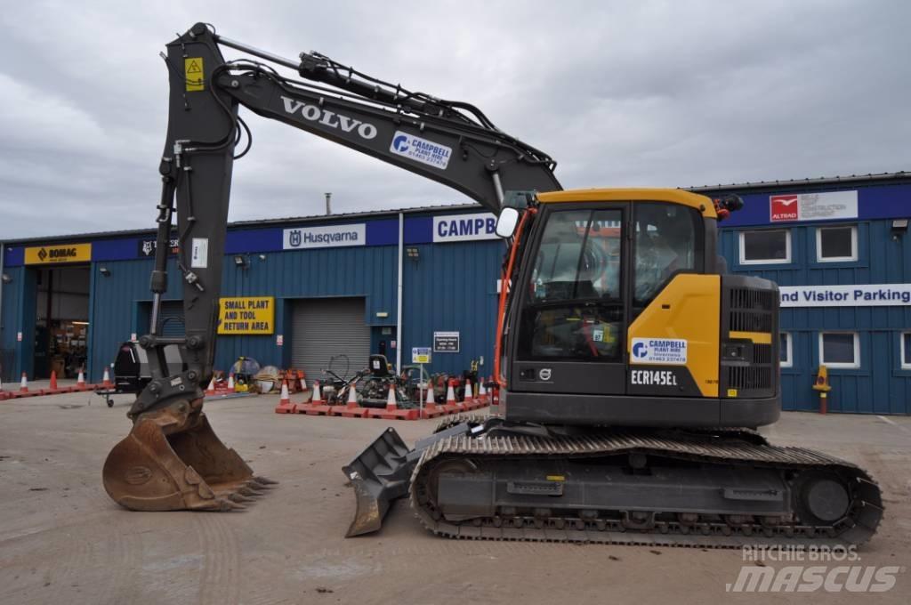 Volvo ECR 145 EL Vikšriniai ekskavatoriai