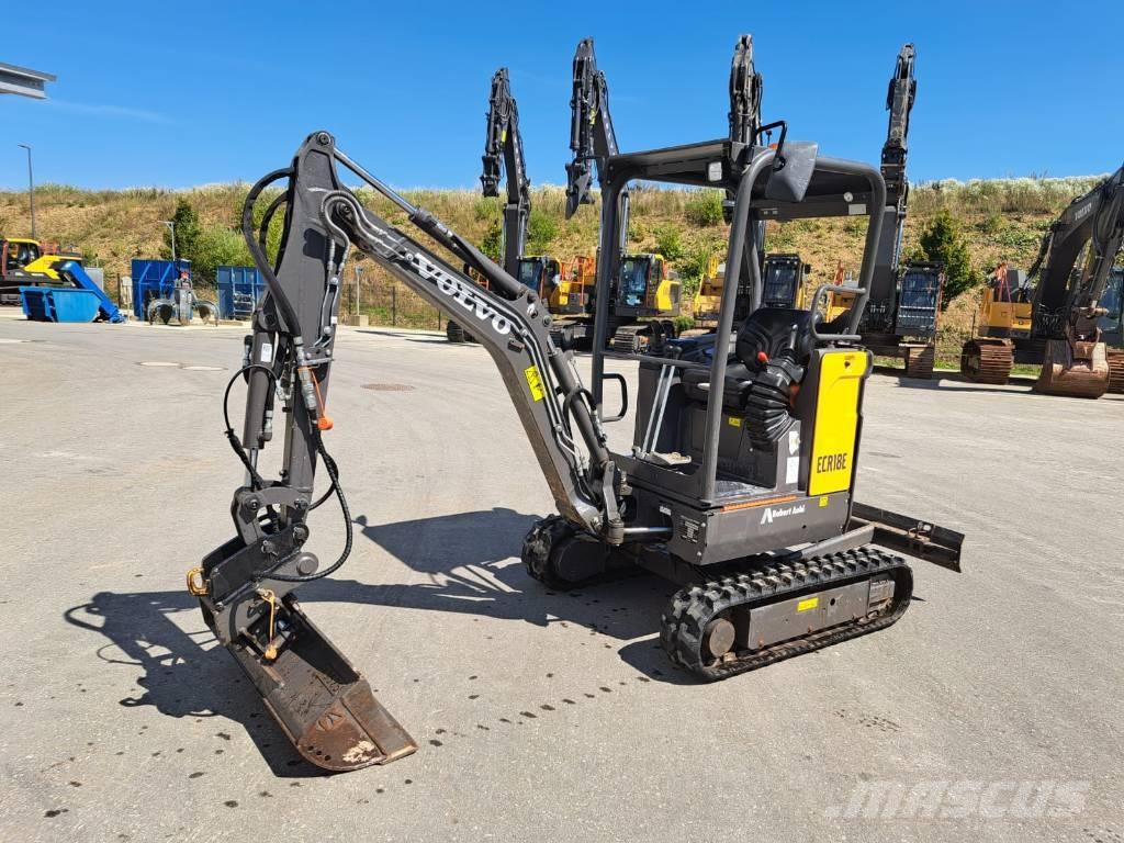Volvo ECR 18 E Mini ekskavatoriai < 7 t