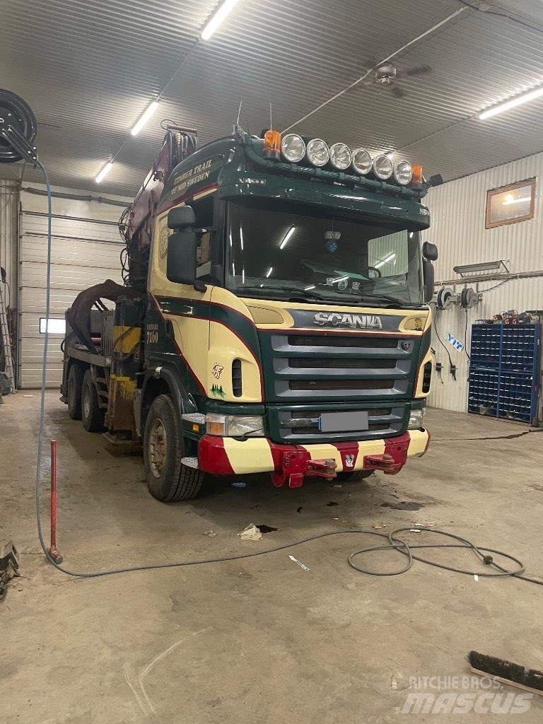 Scania G 420CB Automobiliniai kranai
