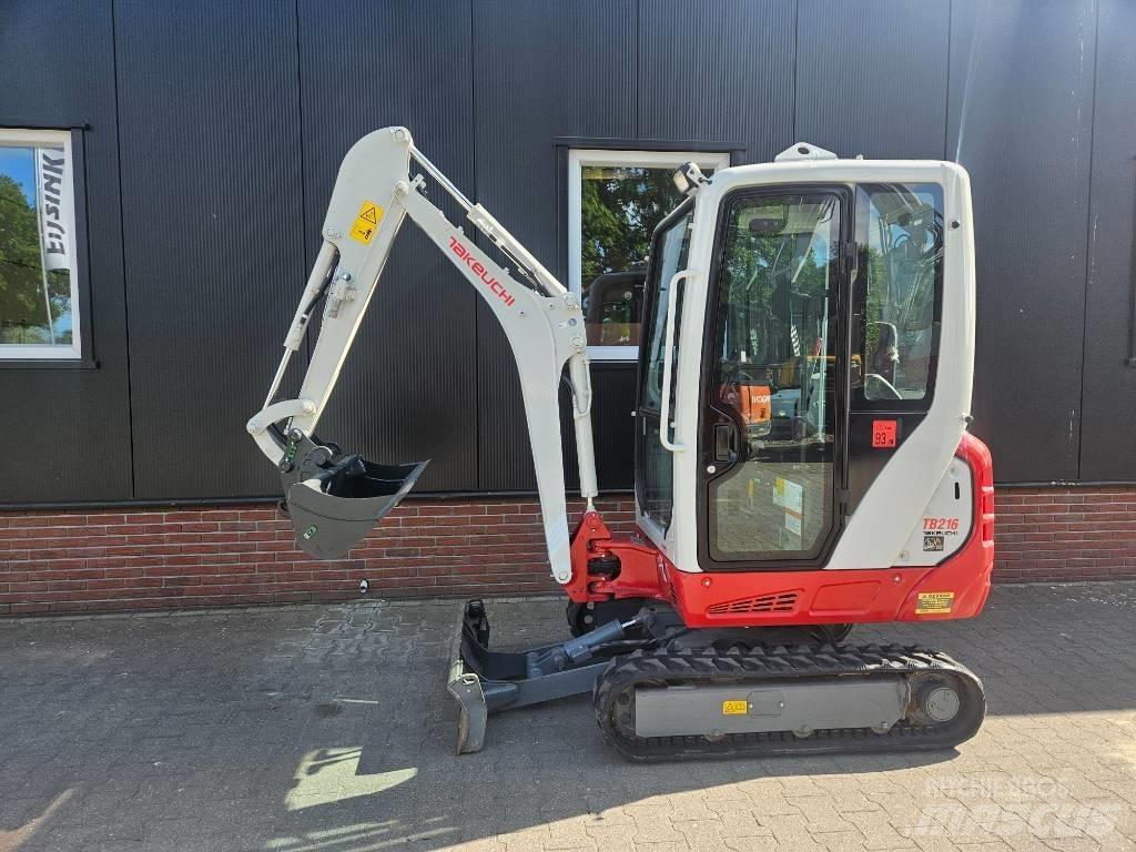 Takeuchi TB 216 Mini ekskavatoriai < 7 t