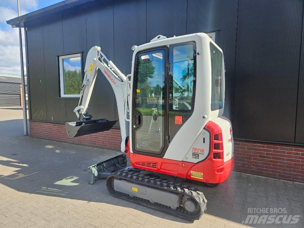 Takeuchi TB 216 Mini ekskavatoriai < 7 t