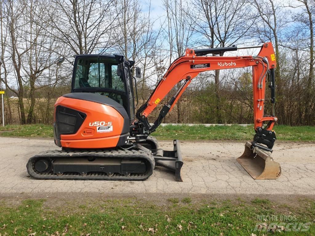Kubota U 50-5 Mini ekskavatoriai < 7 t