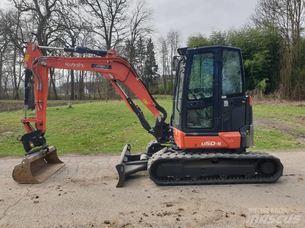 Kubota U 50-5 Mini ekskavatoriai < 7 t