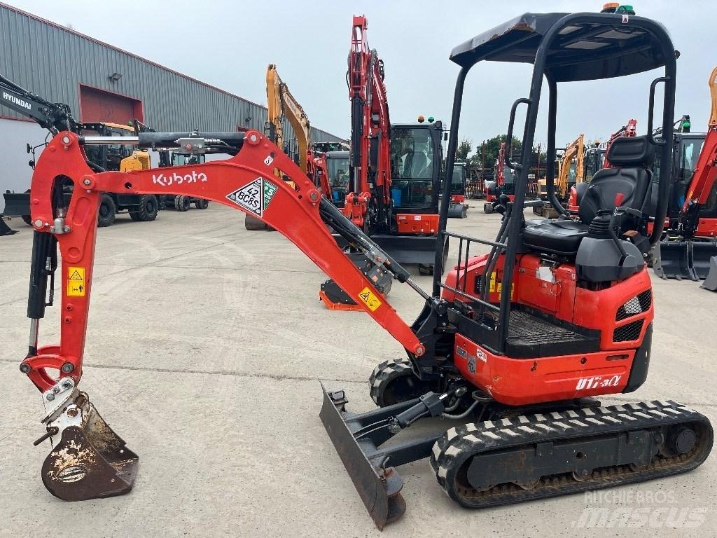 Kubota U 17-3 Mini ekskavatoriai < 7 t