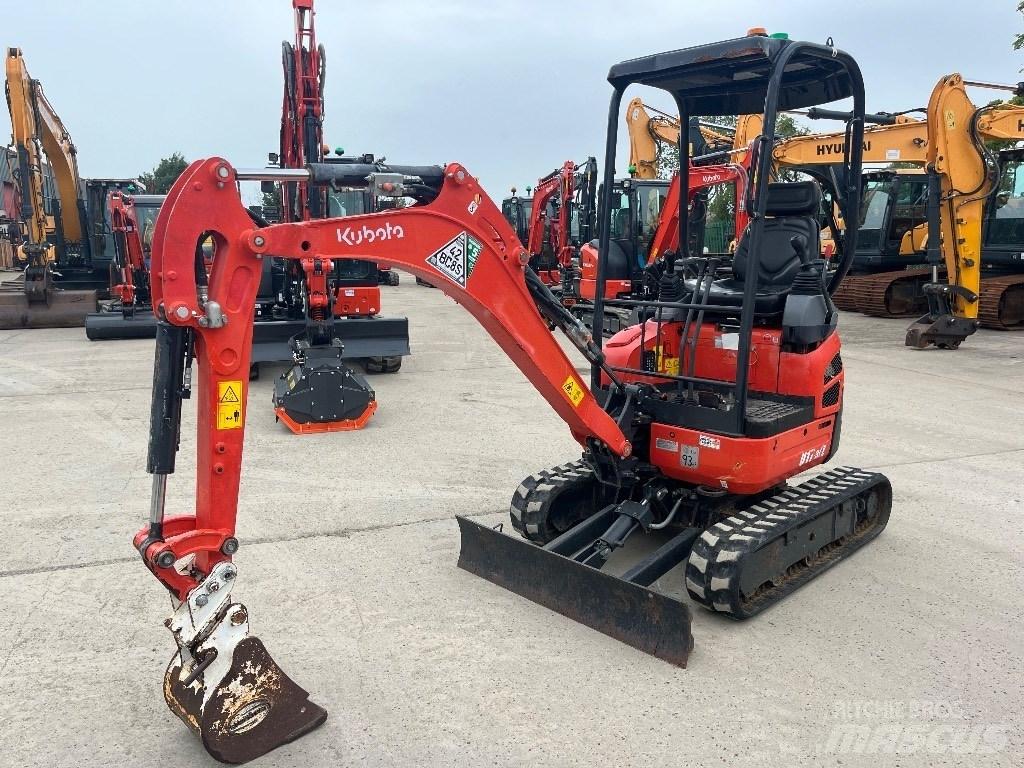 Kubota U 17-3 Mini ekskavatoriai < 7 t