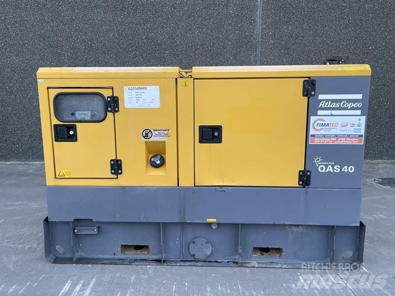 Atlas Copco QAS 40 Dyzeliniai generatoriai