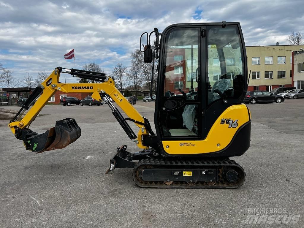 Yanmar SV 16 Mini ekskavatoriai < 7 t