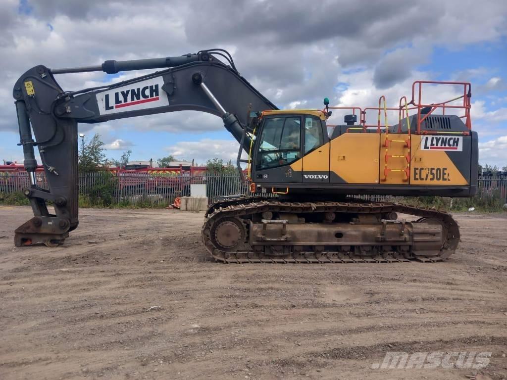 Volvo EC 750 EL Vikšriniai ekskavatoriai