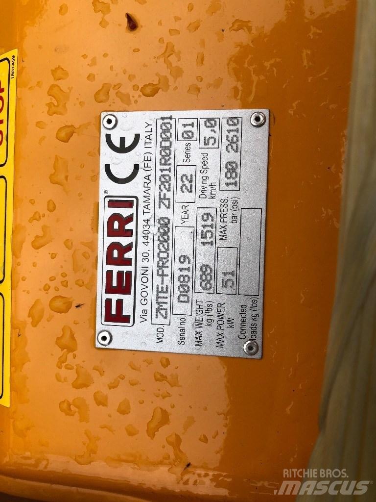 Ferri ZMTE-PRO 2000 Ganyklų šienapjovės / rėžtuvės