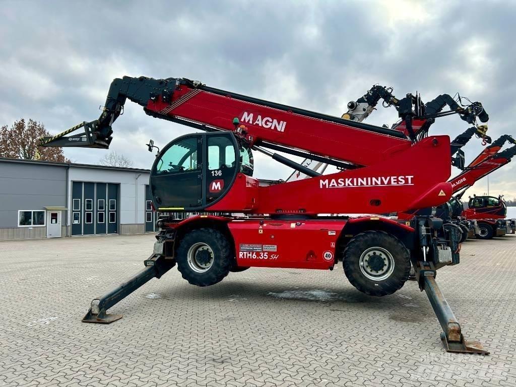 Magni RTH 6.35 Teleskopiniai ratiniai krautuvai
