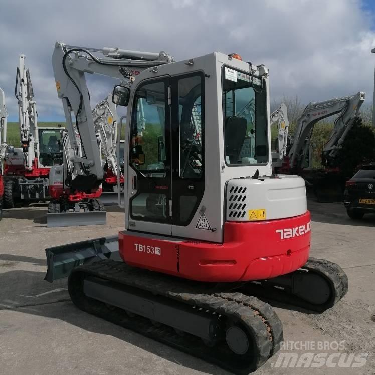 Takeuchi TB153FR Mini ekskavatoriai < 7 t