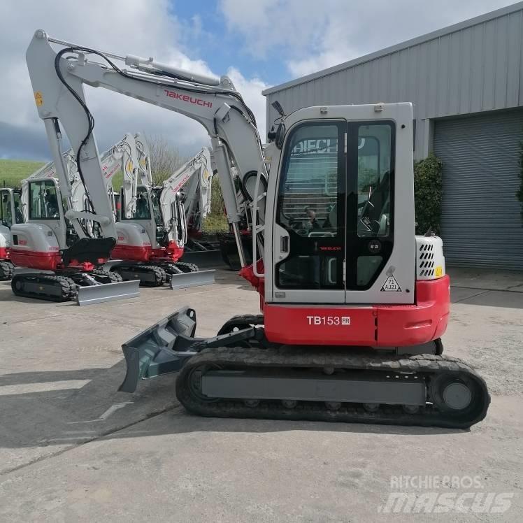Takeuchi TB153FR Mini ekskavatoriai < 7 t