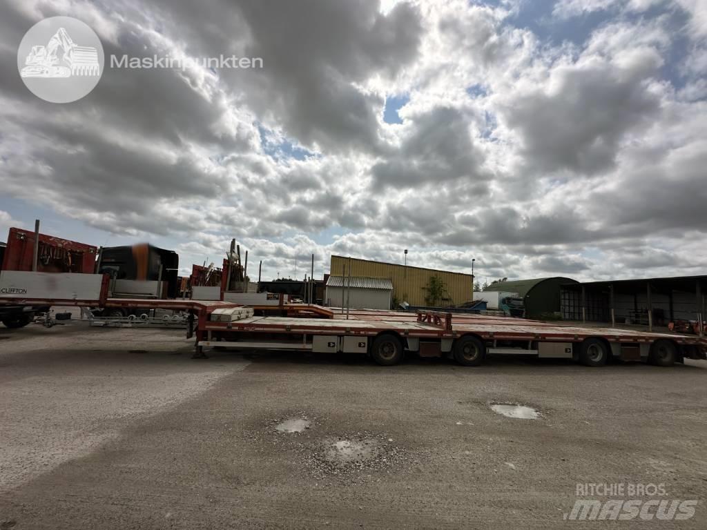 HRD STLB 4N JUMBO Bortinių sunkvežimių priekabos su nuleidžiamais bortais