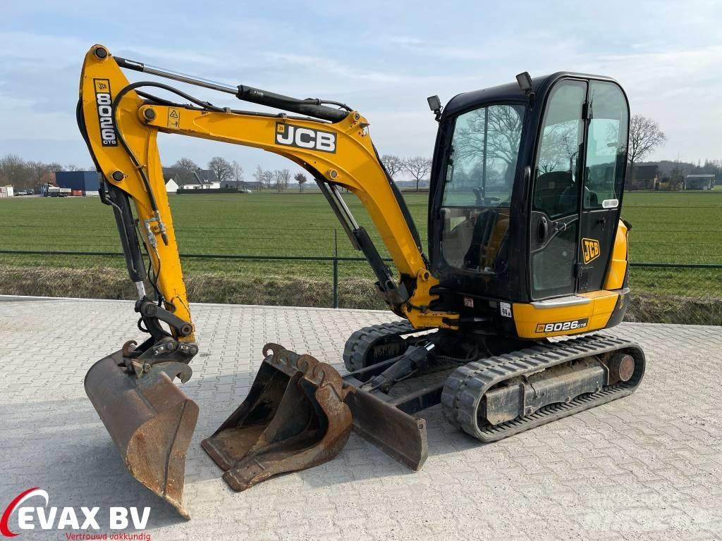 JCB 8026 CTS Mini ekskavatoriai < 7 t