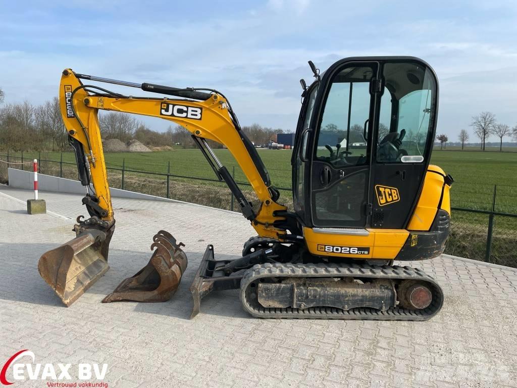 JCB 8026 CTS Mini ekskavatoriai < 7 t