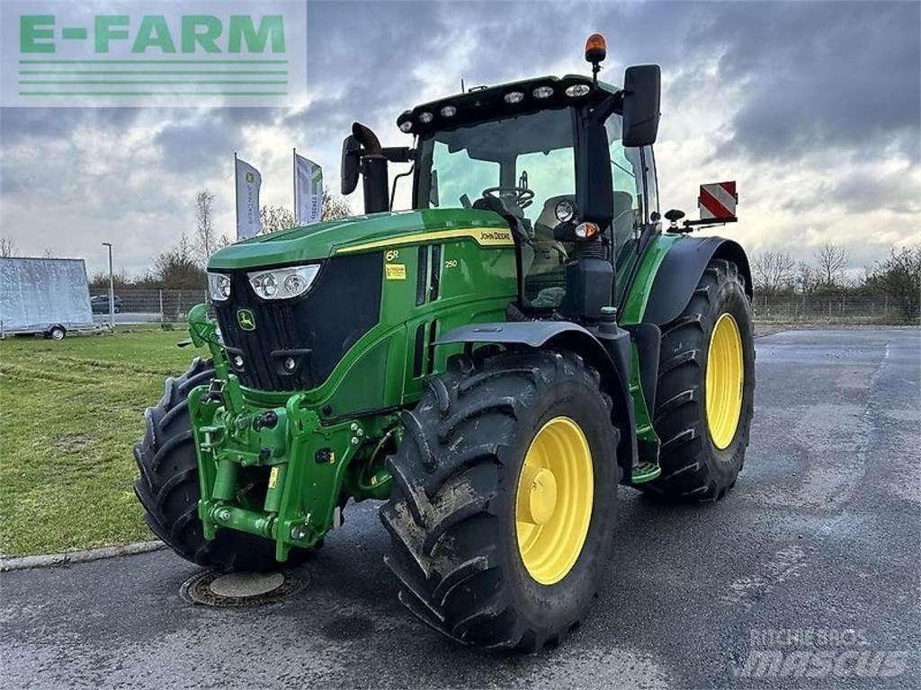 John Deere 6r 250 Traktoriai
