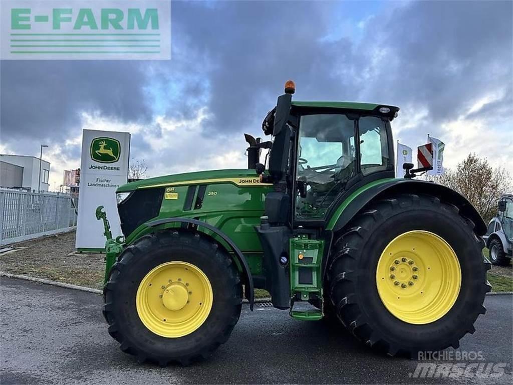 John Deere 6r 250 Traktoriai