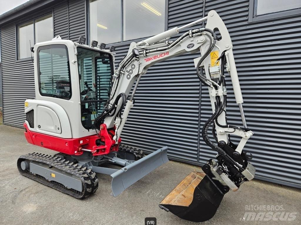Takeuchi TB 225 Mini ekskavatoriai < 7 t