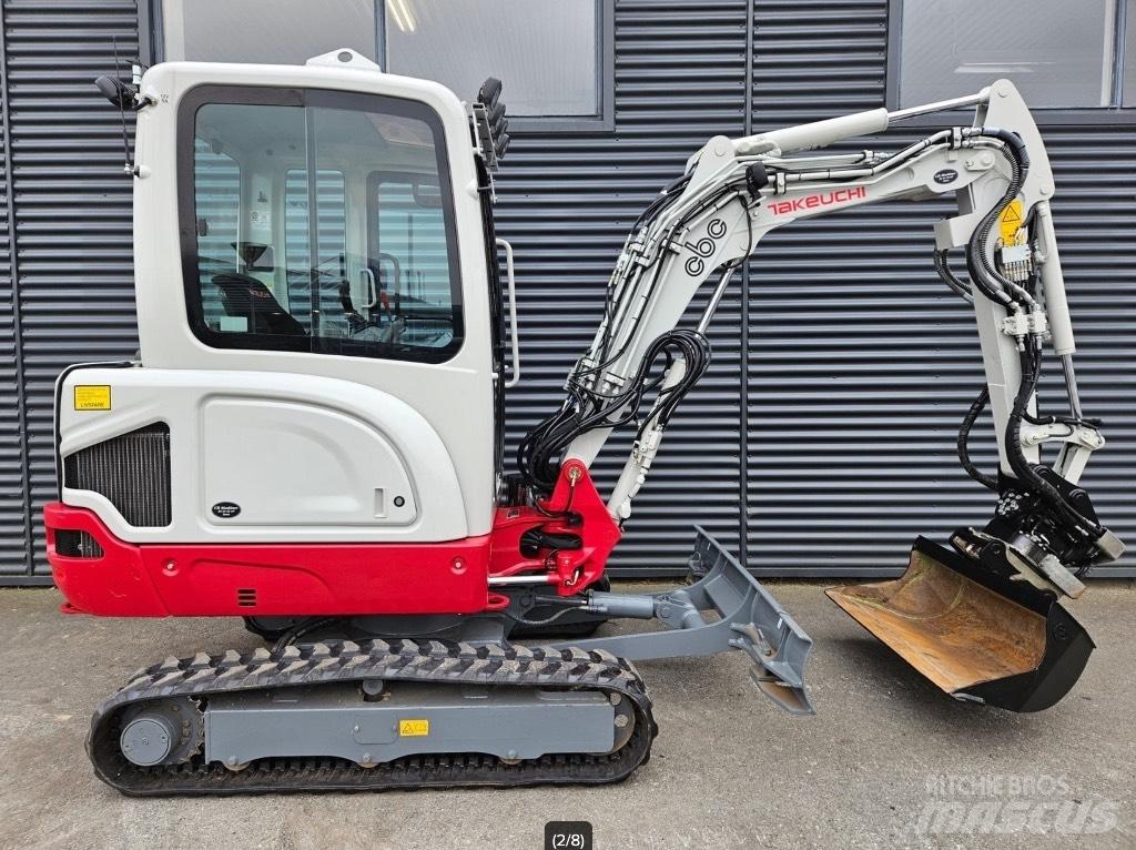 Takeuchi TB 225 Mini ekskavatoriai < 7 t