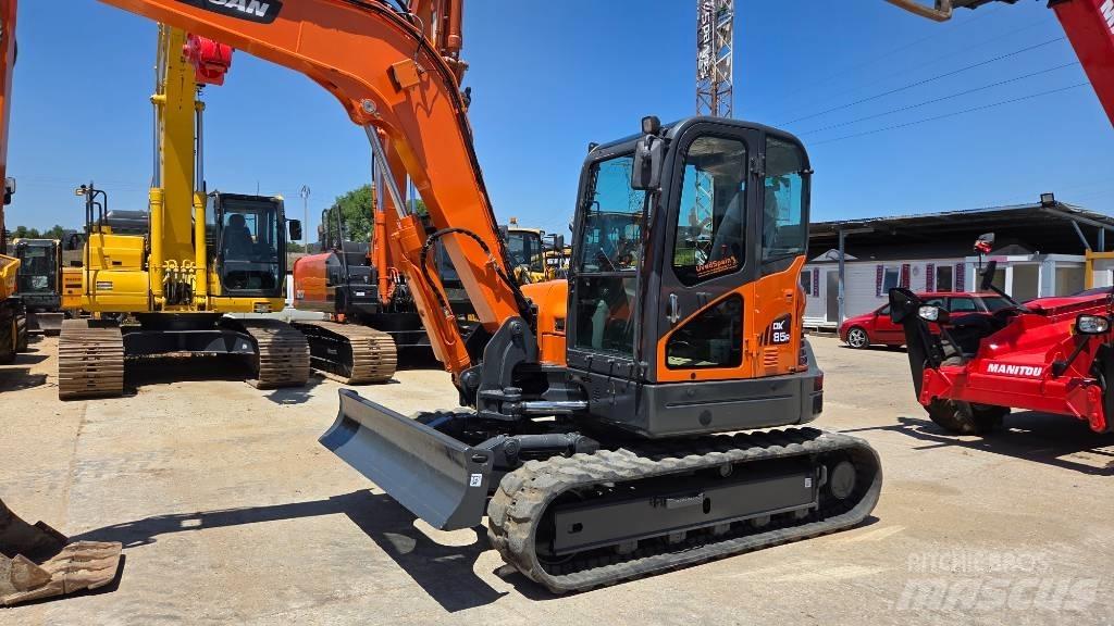 Doosan DX 85 Vidutinės galios ekskavatoriai 7-12 t