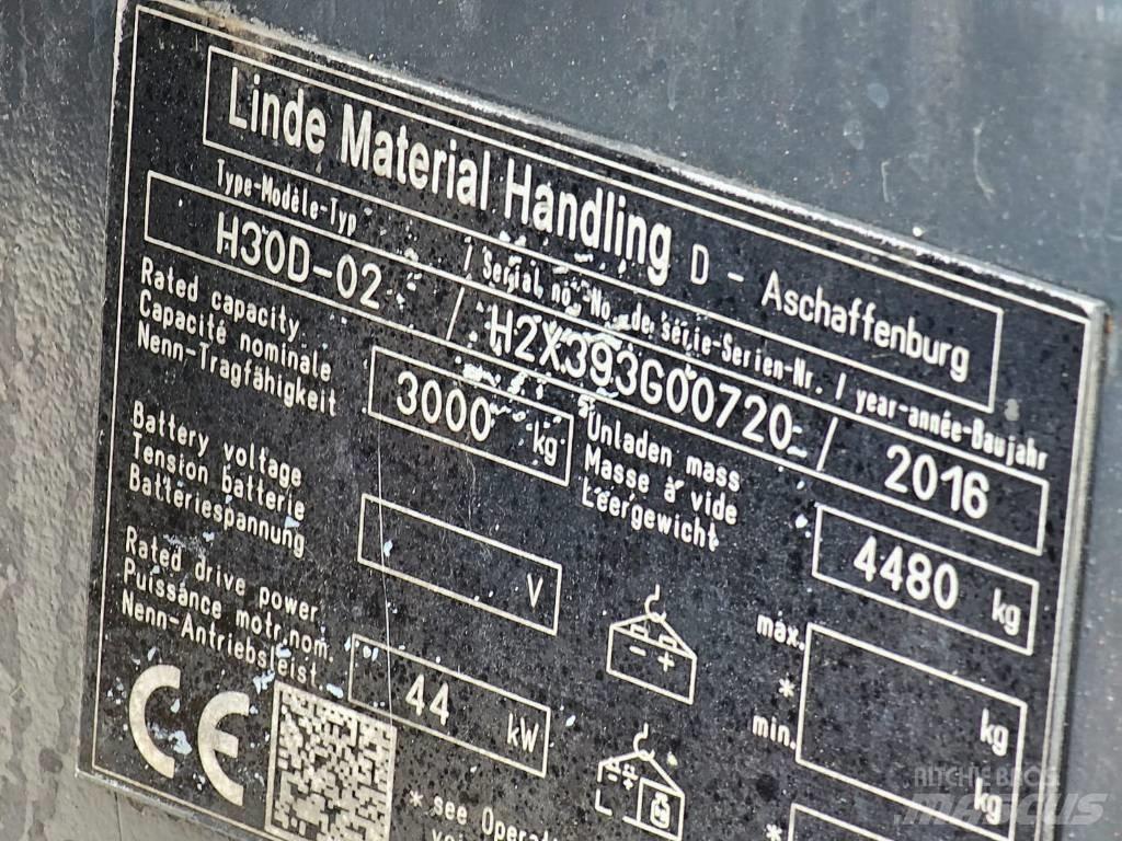 Linde H30D-02 Dyzeliniai krautuvai