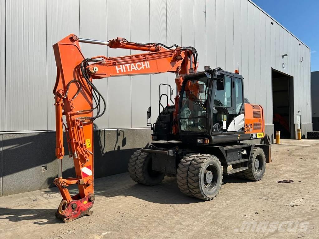 Hitachi ZX 140 W-5B Ratiniai ekskavatoriai