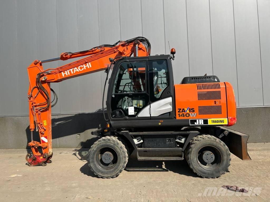 Hitachi ZX 140 W-5B Ratiniai ekskavatoriai