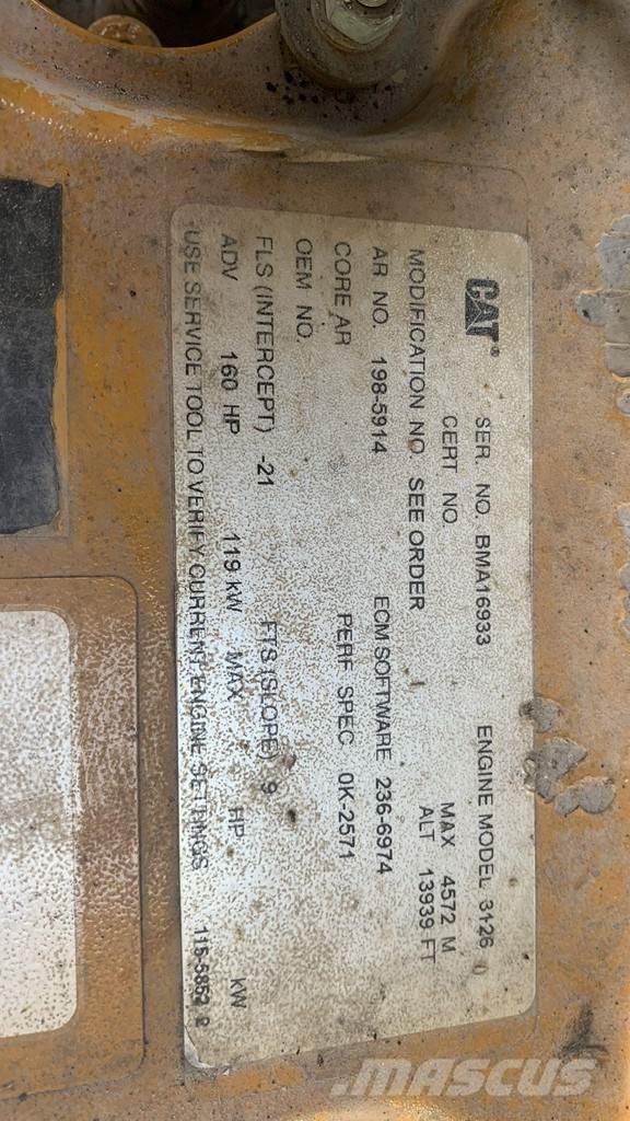 CAT 938G II NVT Naudoti ratiniai krautuvai