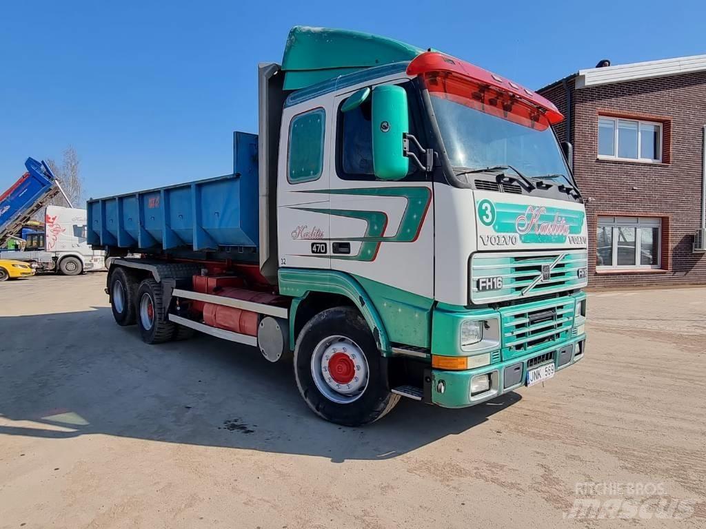 Volvo FH16 Sunkvežimiai su keliamuoju kabliu