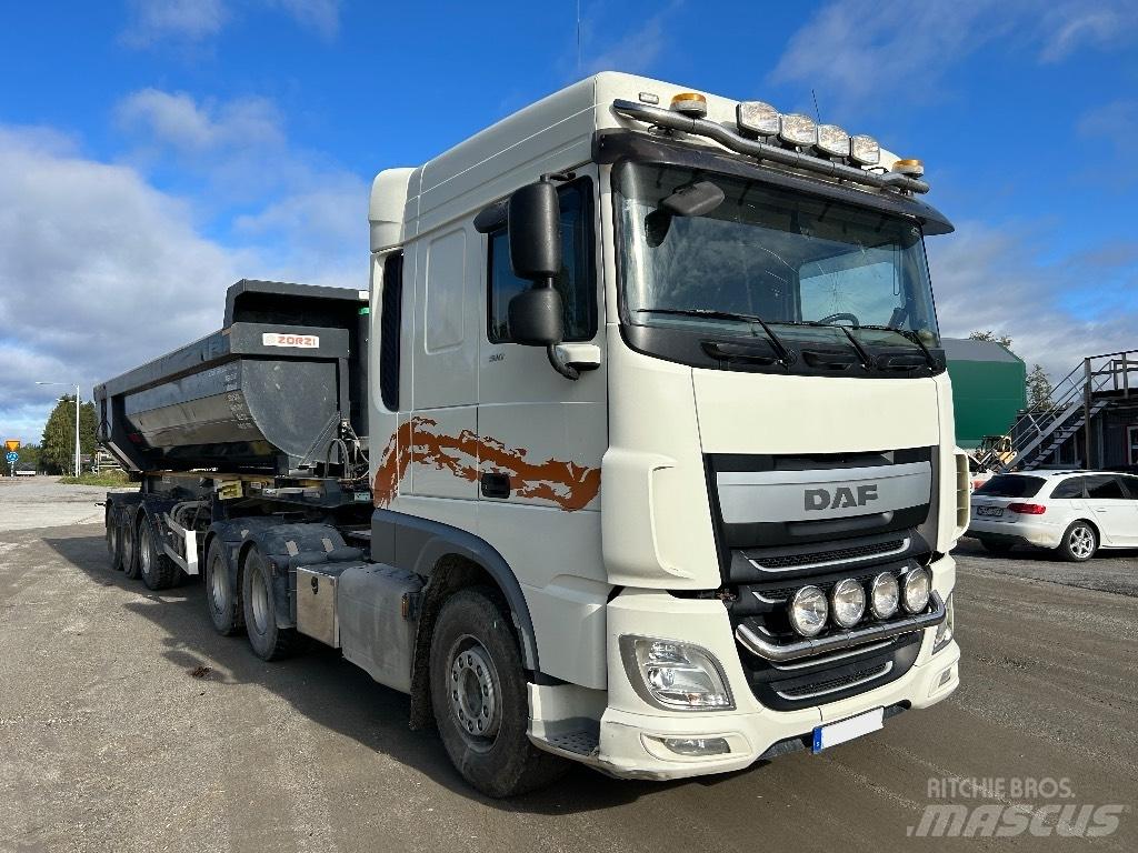 DAF XF 510 FTT 6x4 Naudoti vilkikai