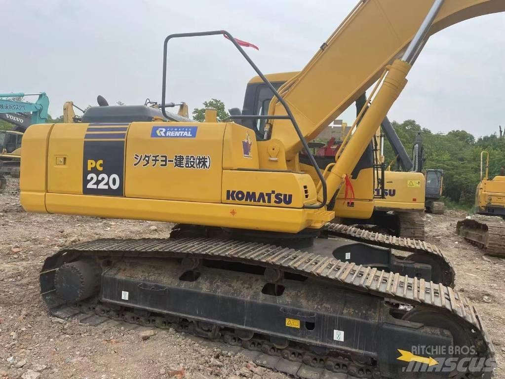 Komatsu pc220-7 Vikšriniai ekskavatoriai