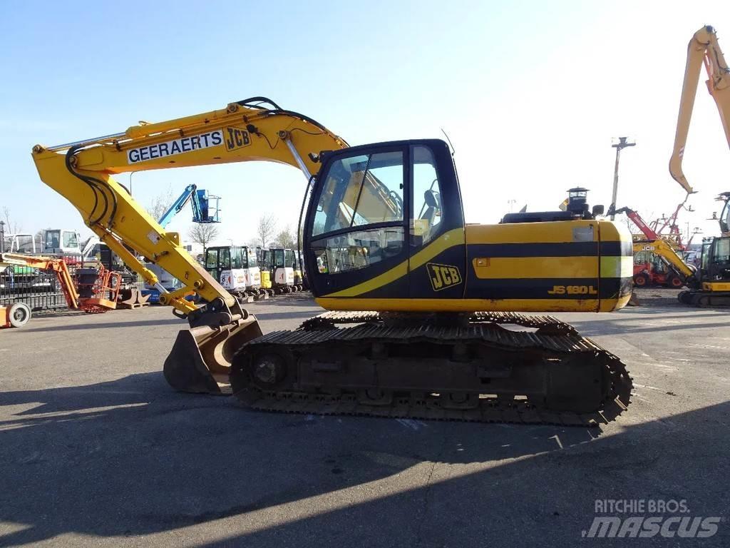 JCB JS180L Vikšriniai ekskavatoriai