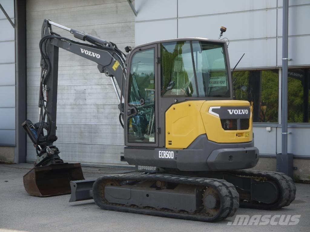 Volvo ECR 50 D Mini ekskavatoriai < 7 t