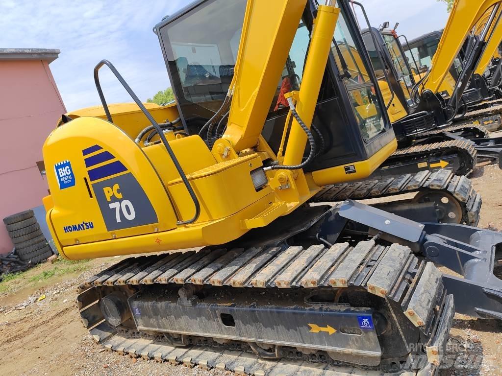 Komatsu PC 70 Mini ekskavatoriai < 7 t