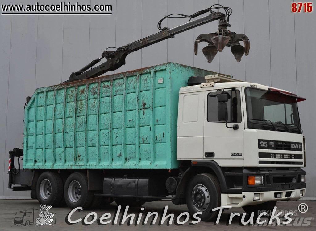 DAF 95Ati 380 Platformos/ Pakrovimas iš šono