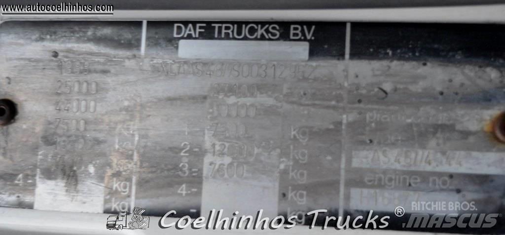 DAF 95Ati 380 Platformos/ Pakrovimas iš šono